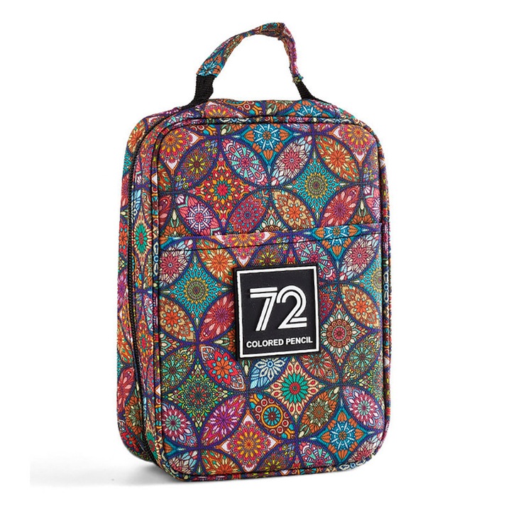 Színes ceruzák, JESWO, 72 szín, többszínű dobozos készlet, 3.0mm