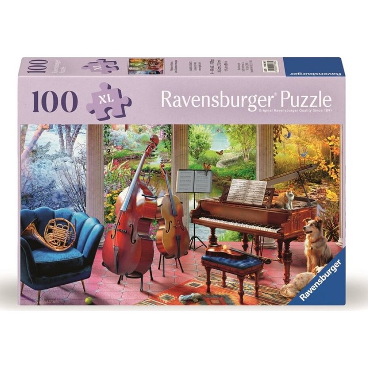 Ravensburger kirakó, 100 darabos, tájkép, 9 éves kortól