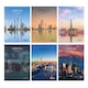 Caiet Street, A4, patrate, 54 de coli, skyline, pachet de 10 bucati