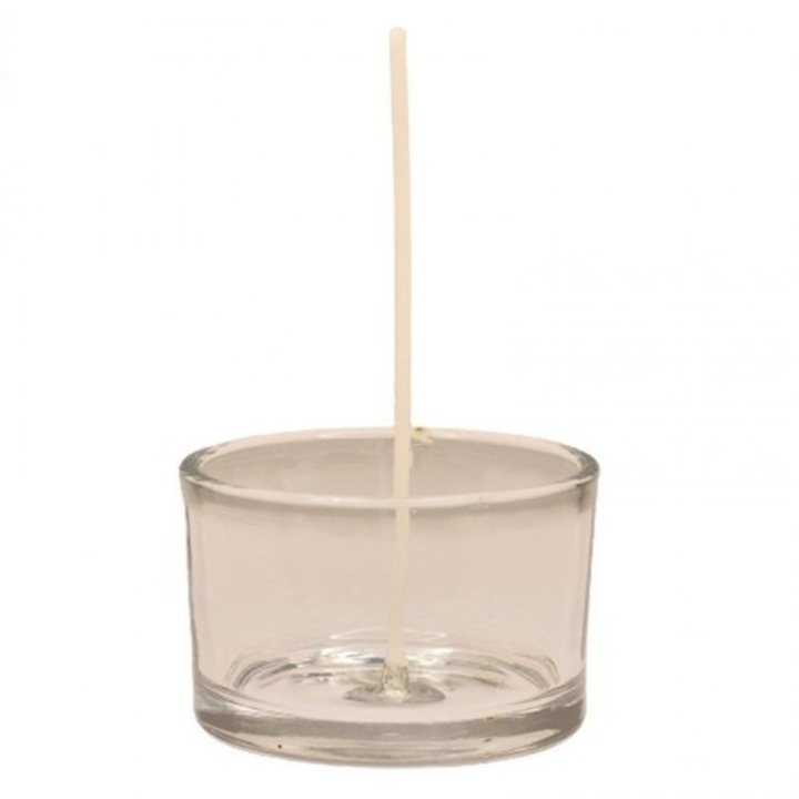Pahar pentru lumanari cu fitil, 30 ml