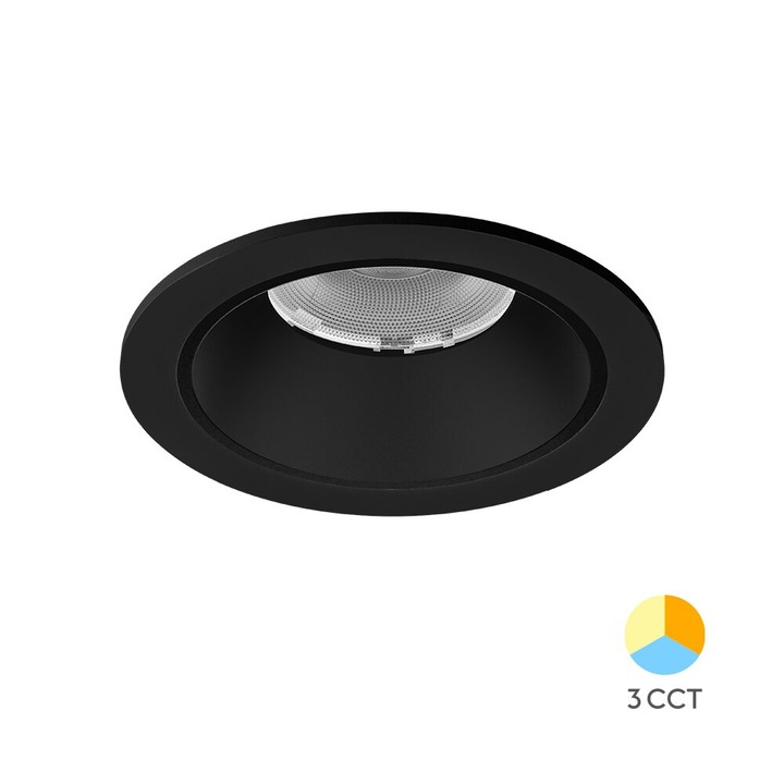 SPOT LED LINEX-CD10 10W 3in1 NEGRU