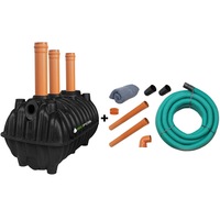 Fosa septica BioFos, pentru 3-4 persoane, 1600L, cu kit de instalare si drenaj inclus