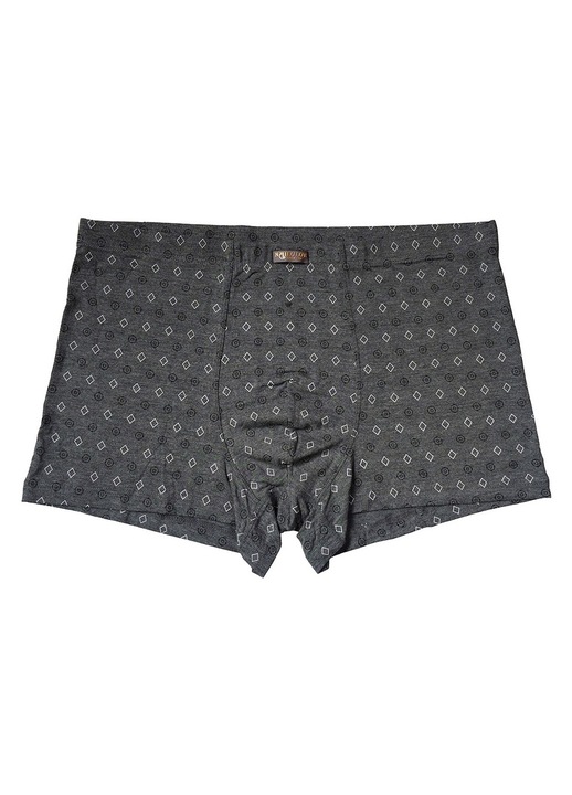 Set 2 boxeri barbati, modal, gri, talie