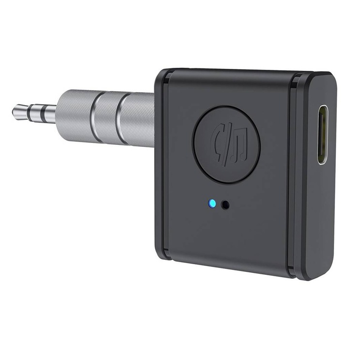 Bluetooth vevő B1, V5.3, mikrofon, audio-zene, C típusú