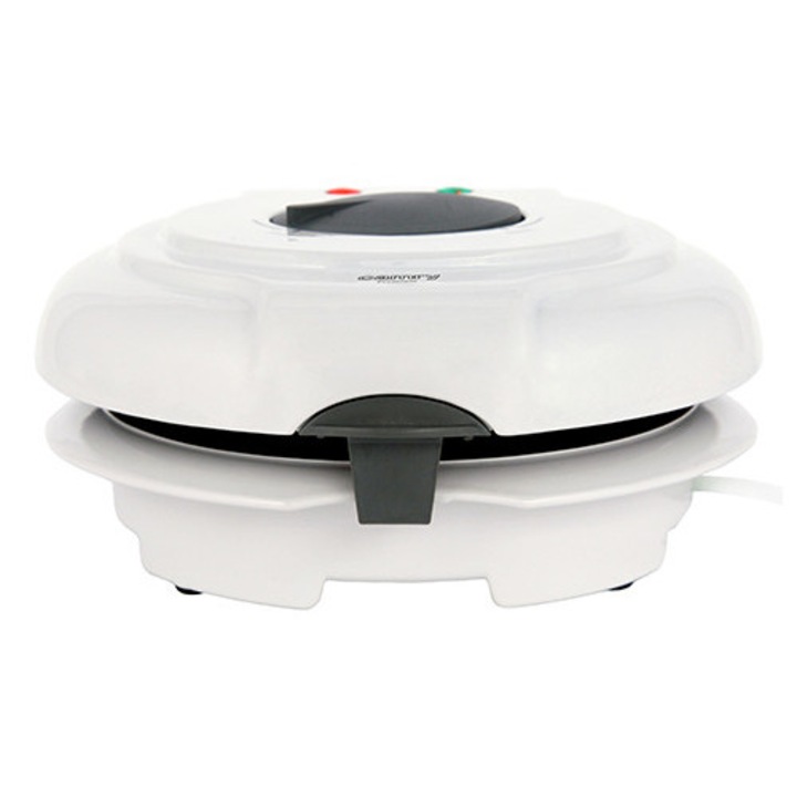 Aparat De Facut Wafe Cu Con Pentru Formarea Cornetelor, Camry, Cr 3082, Strat Antiaderent, Reglare Fluida A Temperaturii, Putere Nominala 750 W, Lungime Cablu De Alimentare 85 cm, 23.0 x 24.5 x 11.0 cm, Alb/Negru