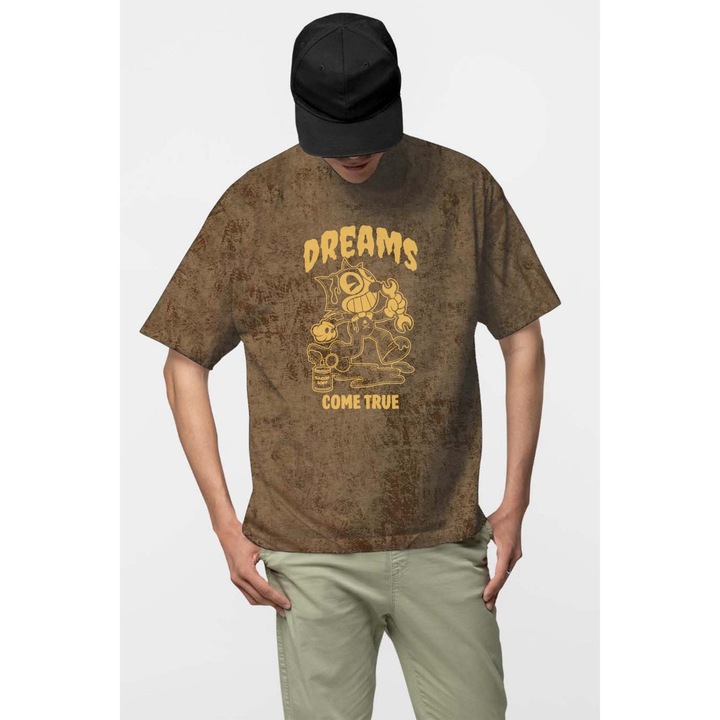 Tricou pentru barbati cu imprimeu Dreams Come True