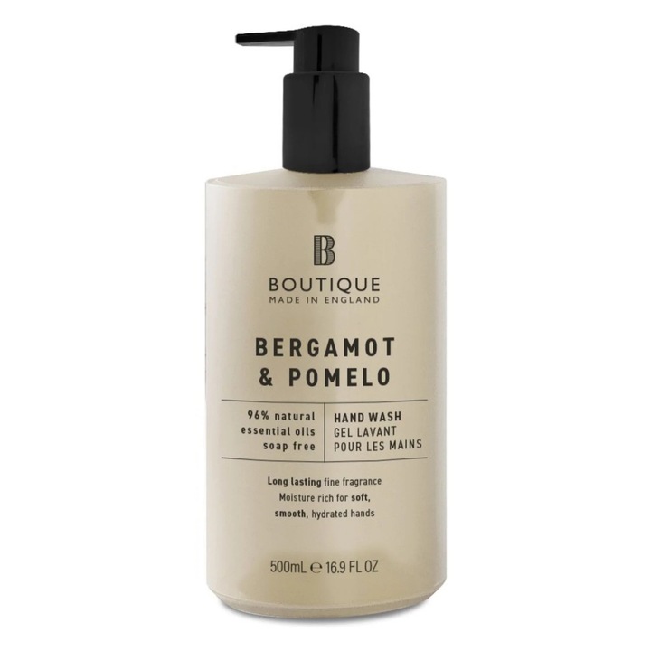 Folyékony szappan bergamott és pomelo illattal, Boutique, 500 ml