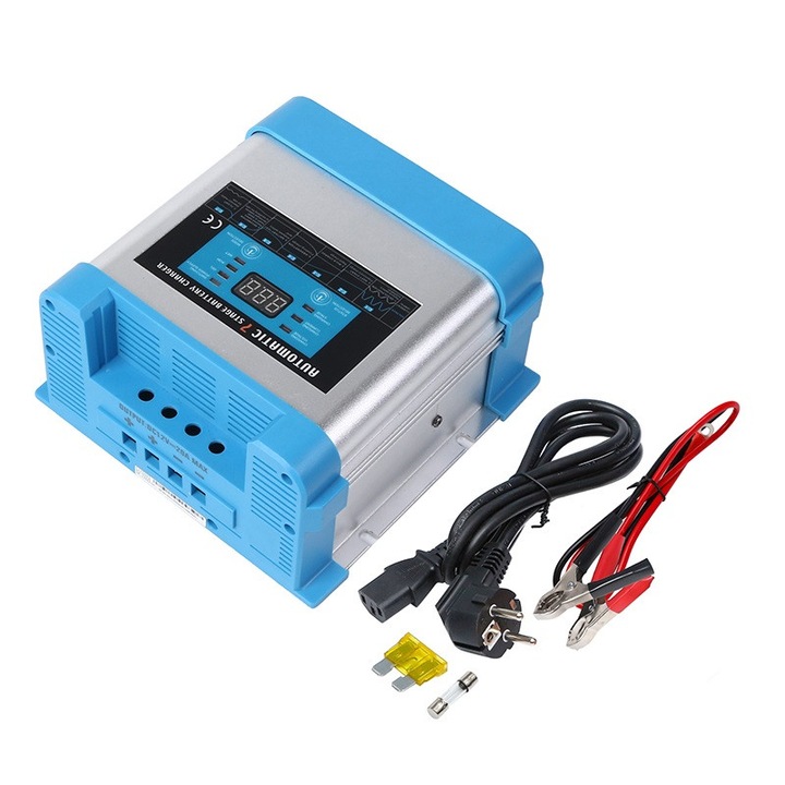 Incarcator automat AGM/GEL/LIFEPO4, 12V/20A, Carspa EBC1220