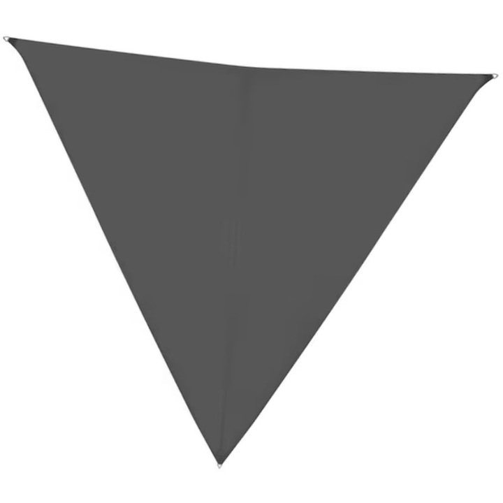 Panza de copertina de 3,6*3,6*3,6m, gri, rezistenta la umezeala, protectie solara impermeabila si de soare, Multifunctionale, din poliester gros acoperit, Portabil