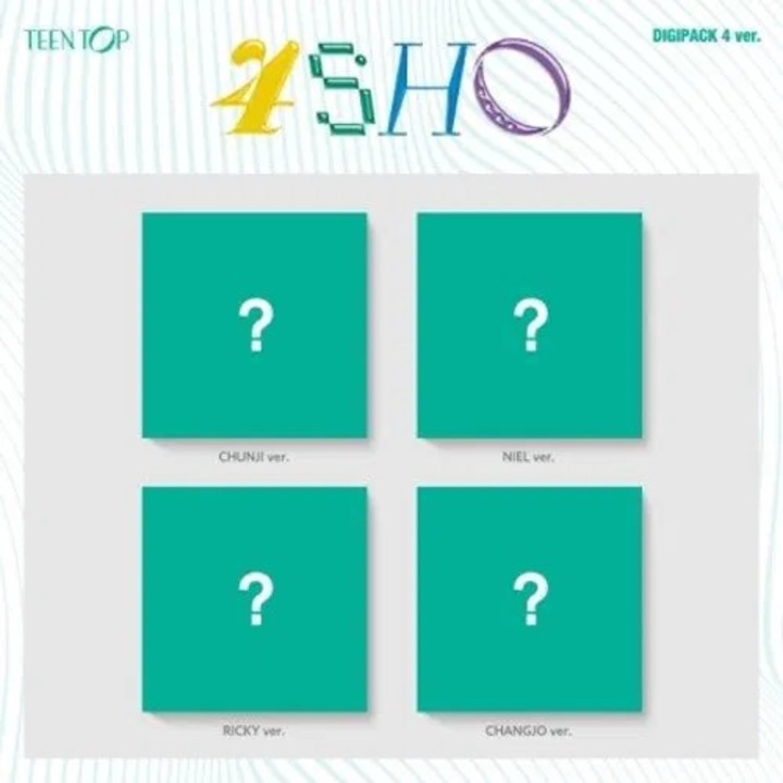CD Teen Top: 4SHO (Digipack Version), K-pop, 1 disc