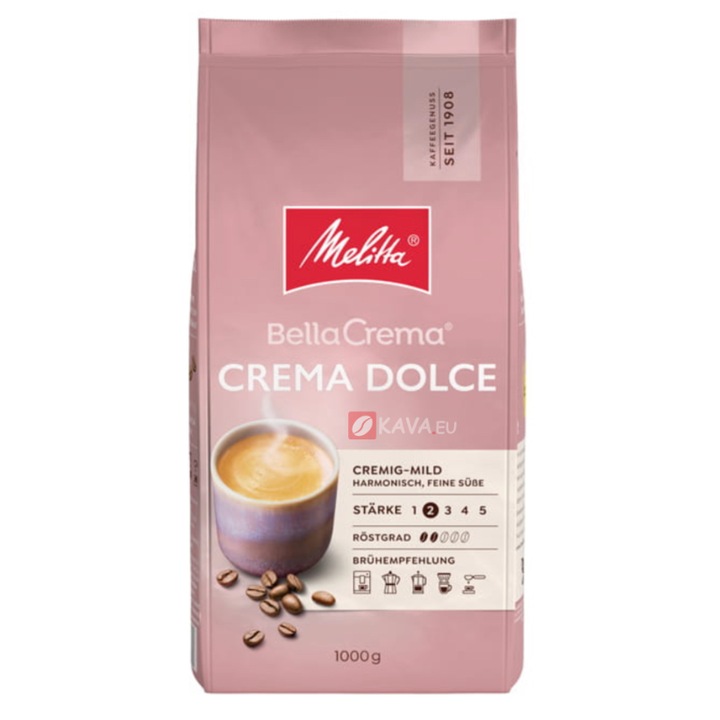 Cafea boabe Melitta BellaCrema Dolce 1kg