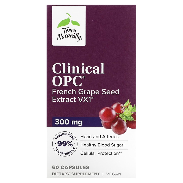 Supliment Terry Naturally Clinical OPC 300mg 60 capsule