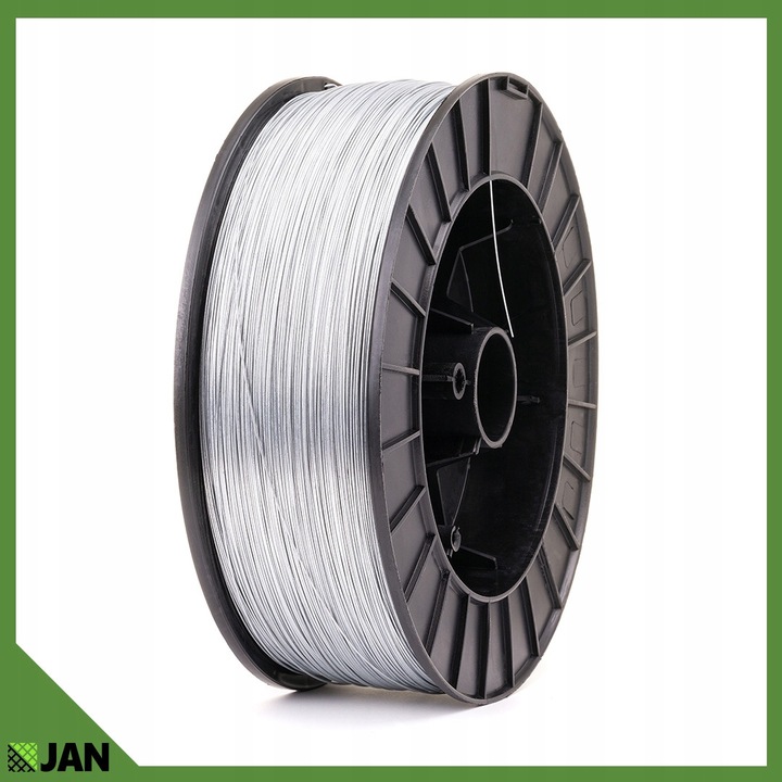 Horganyzott kötőhuzal, ZPH JAN, 1000 M, 1, 2 Mm, Fém, Korrózióvédelem, Kiváló minőségű kivitelezés, Horganyzott