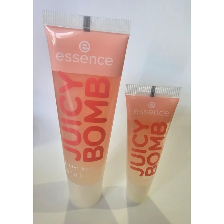 SET Luciu de buze Essence Juicy Bomb, lichid, nuanța 01