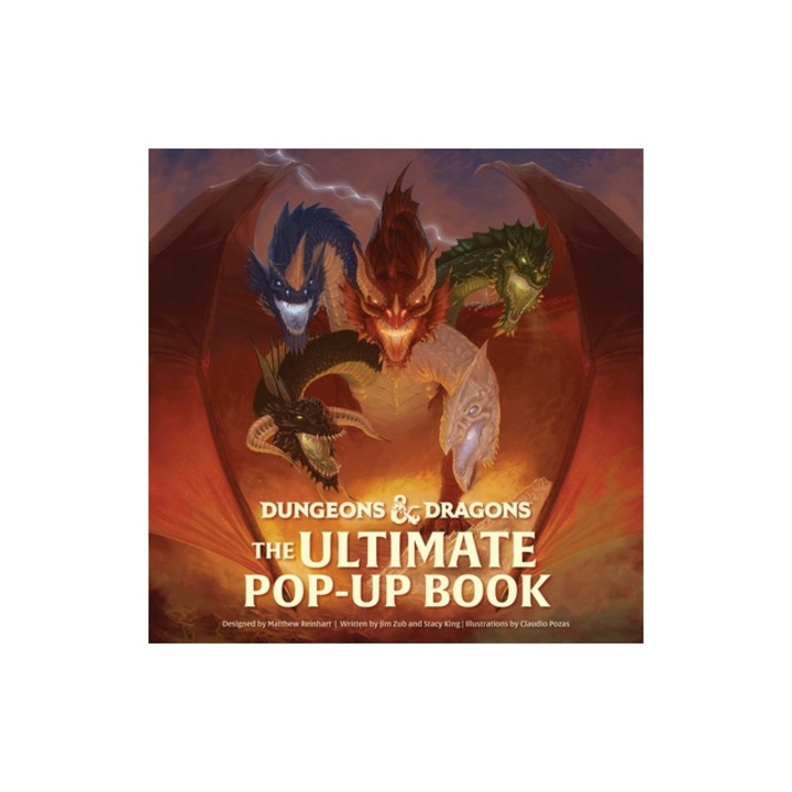 Dungeons & Dragons The Ultimate Pop-Up Book D&d Books, Matthew Reinhart