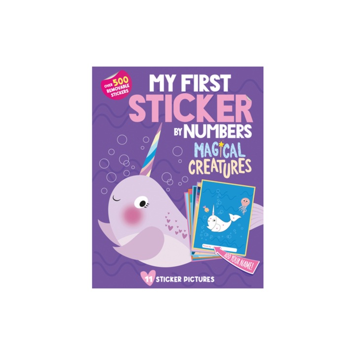 My First Sticker by Numbers Magical Creatures, Hazel Quintanilla