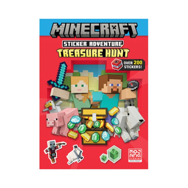 Minecraft Sticker Adventure Treasure Hunt Minecraft, Random House
