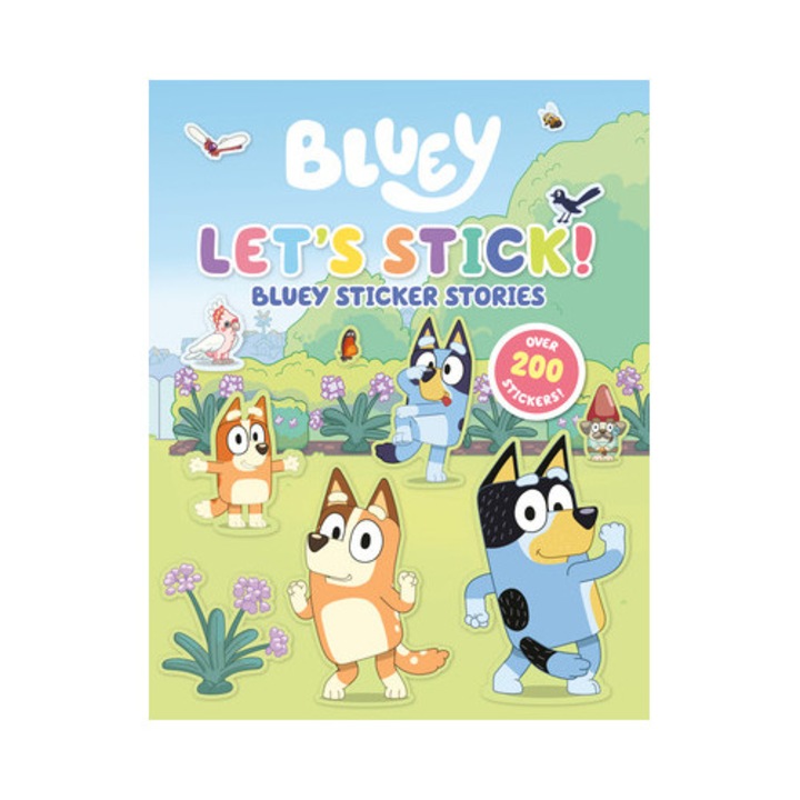 Let's Stick! Bluey Sticker Stories, Penguin Young Readers Licenses