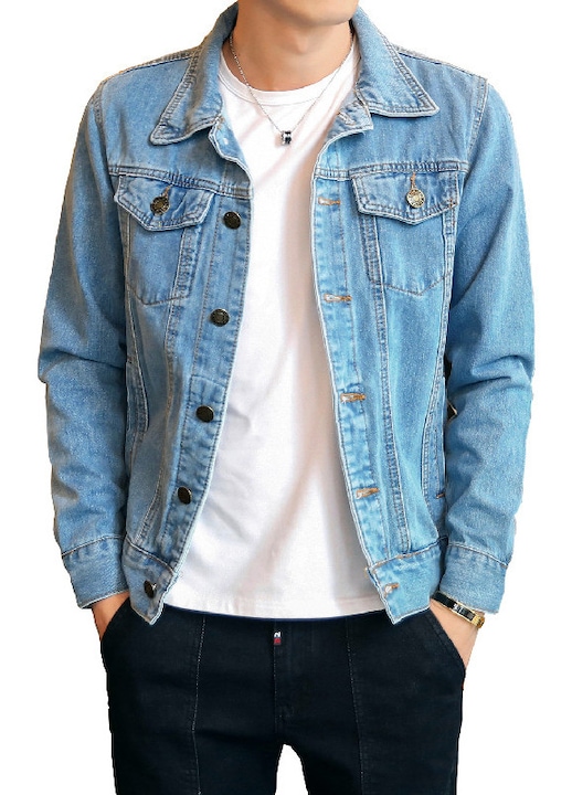 Jacheta din denim pentru barbati