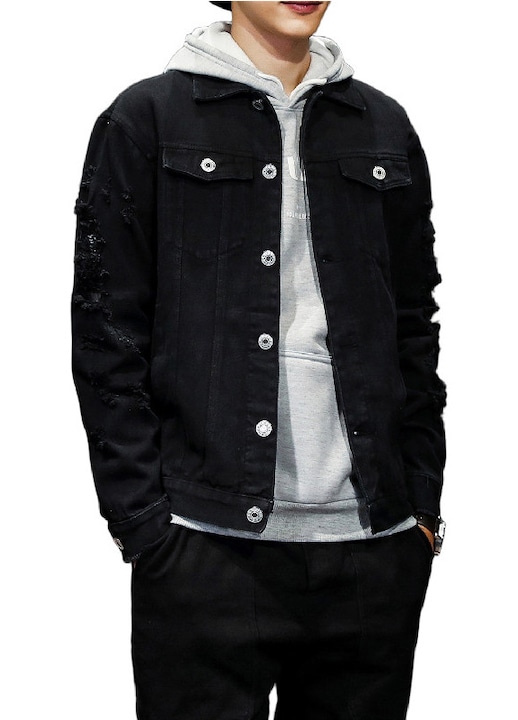 Мъжко яке,., Черен