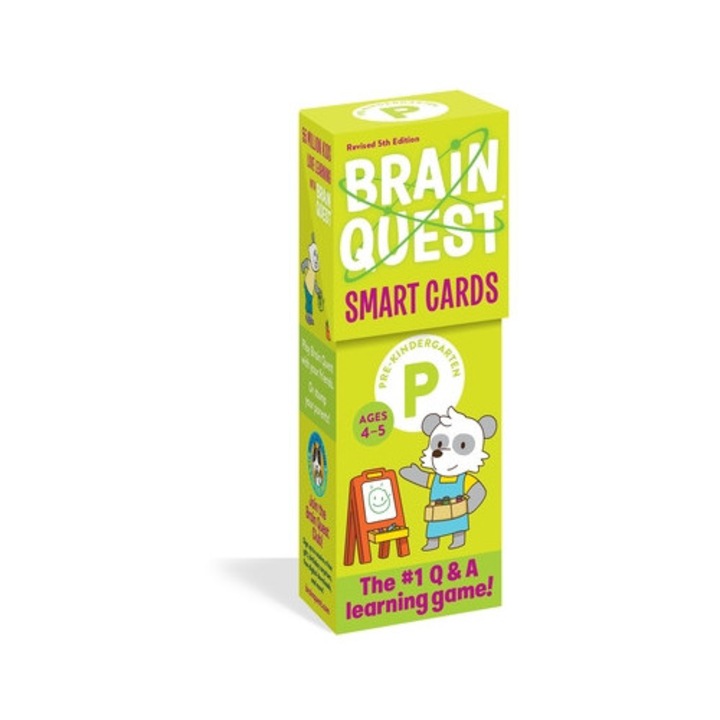 Brain Quest Pre-Kindergarten Smart Cards Revised 5th Edition, Workman Publishing