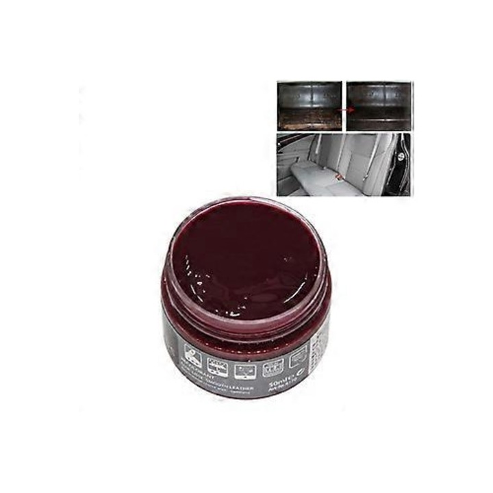 Крем за ремонт и почистване на автомобили, за кожени изделия, 50 мл
