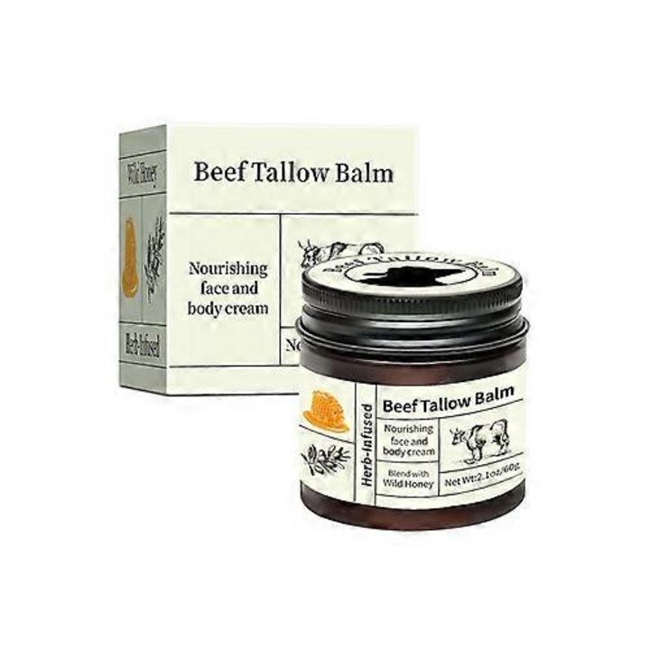 Bőrápoló balzsam marhafaggyúval és mézzel, száraz bőrre, 100ml