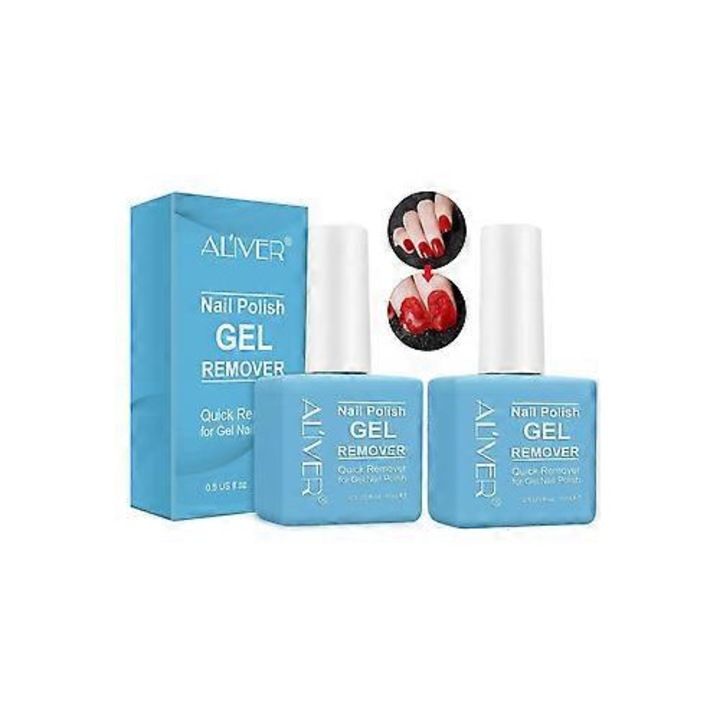 Set dizolvante unghii Aliver 15ml