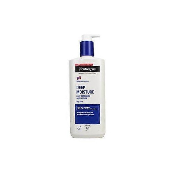 Lotiune de corp Neutrogena Norwegian Formula 400ml, hidratare profunda, absorbtie rapida