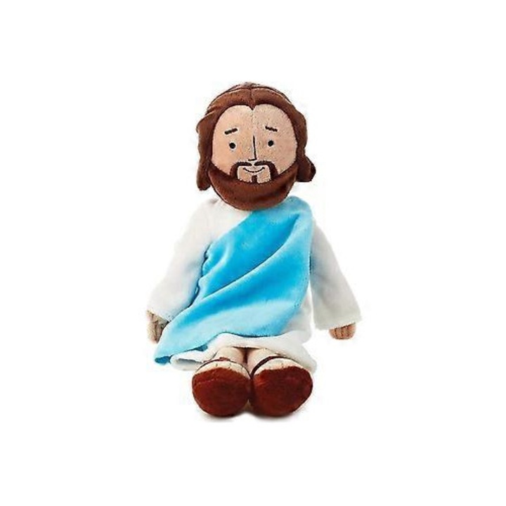 Jucarie de plus 13 inch, Iisus prietenul meu, model clasic, multicolor