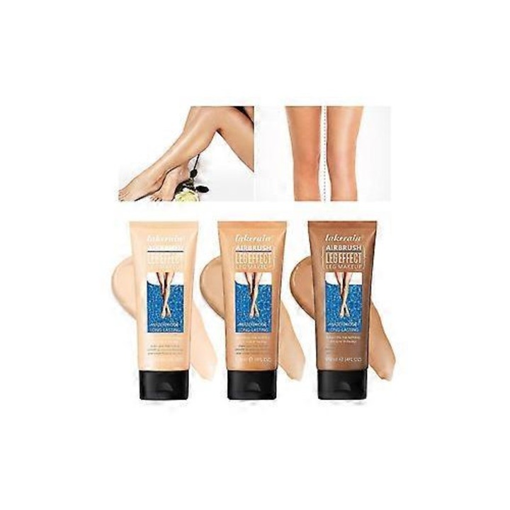 Vízálló lábsmink visszérre és tetoválás elfedésére, 118ml, 3 árnyalat