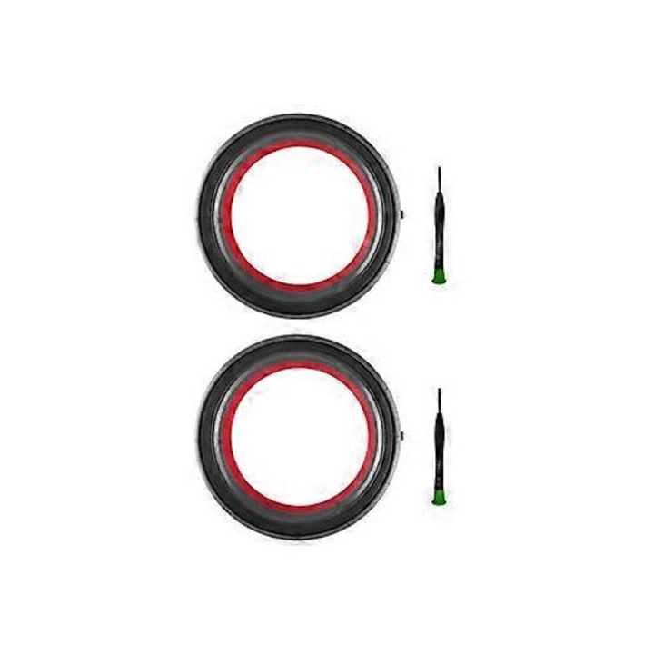 Set 2 piese inel de etansare pentru recipientul de praf aspirator V12 V10 Slim
