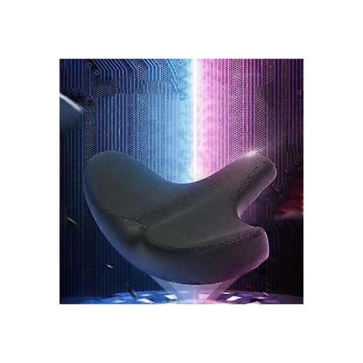 Kerékpárnyereg, extra széles, kényelmes ülés, strand, 30x25cm