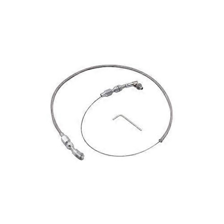 24 hüvelykes rozsdamentes acél fonott gázbowden Ford GM Chevrolethez