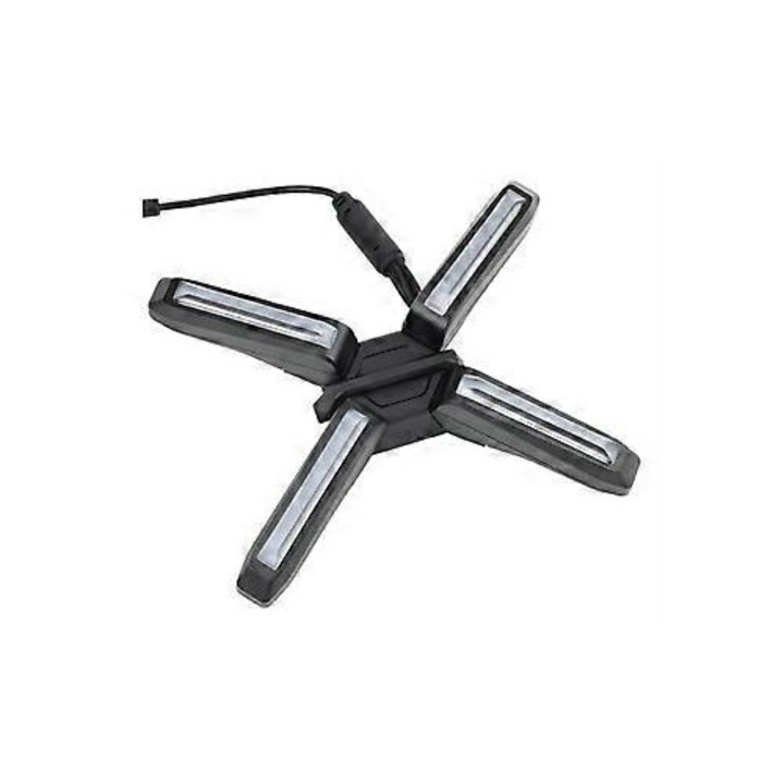 Far 4W pentru trotineta electrica Segway Ninebot ZT3, lumina frontala super luminoasa, set de piese de schimb