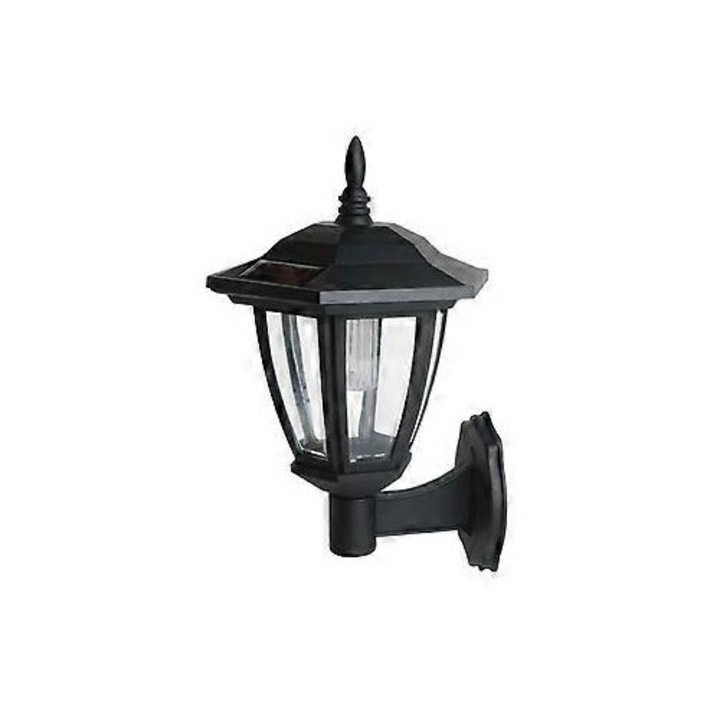 Napelemes LED kerti lámpa, kültéri fali lámpa, szett