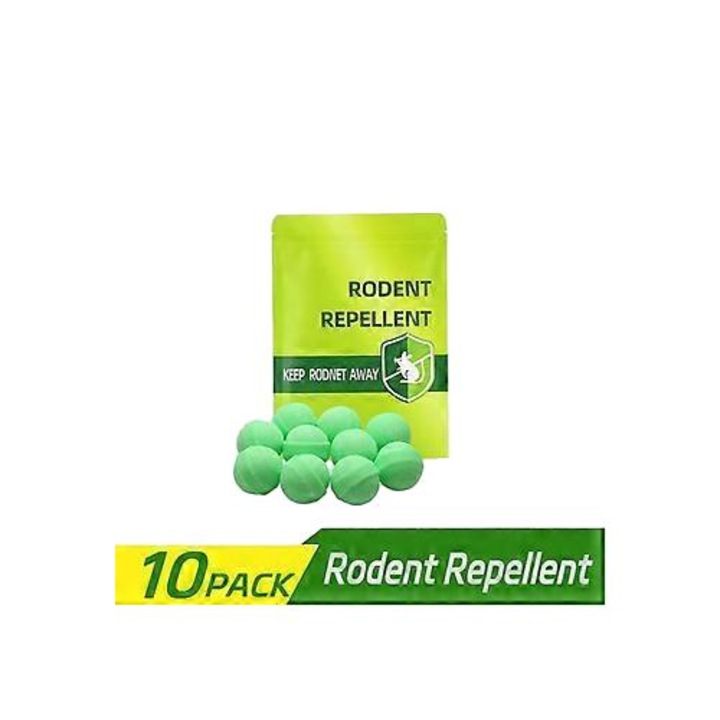 Set repelent rozatoare, ulei de menta, interior/exterior, 10 bucati