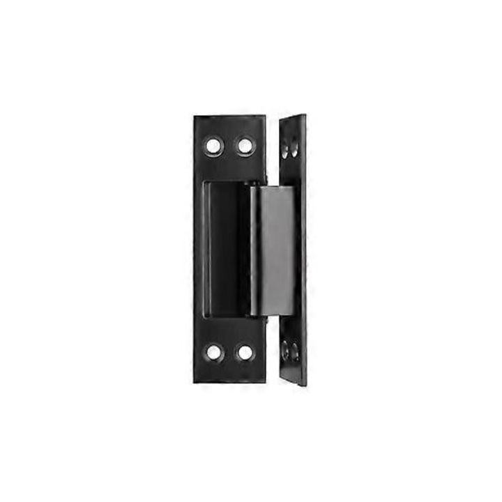 Rejtett ajtópánt, 5 hüvelykes, rozsdamentes acél, fekete