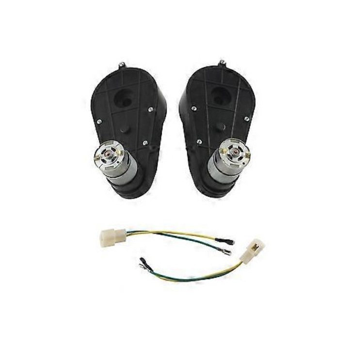 Set 2 cutii de Viteze Electrica pentru Masinute cu Motor 12V, pentru Copii