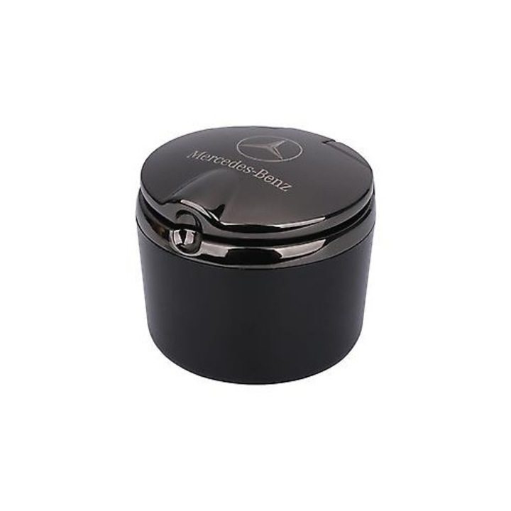 Fém hamutartó Mercedes-Benz személygépkocsikhoz, fekete