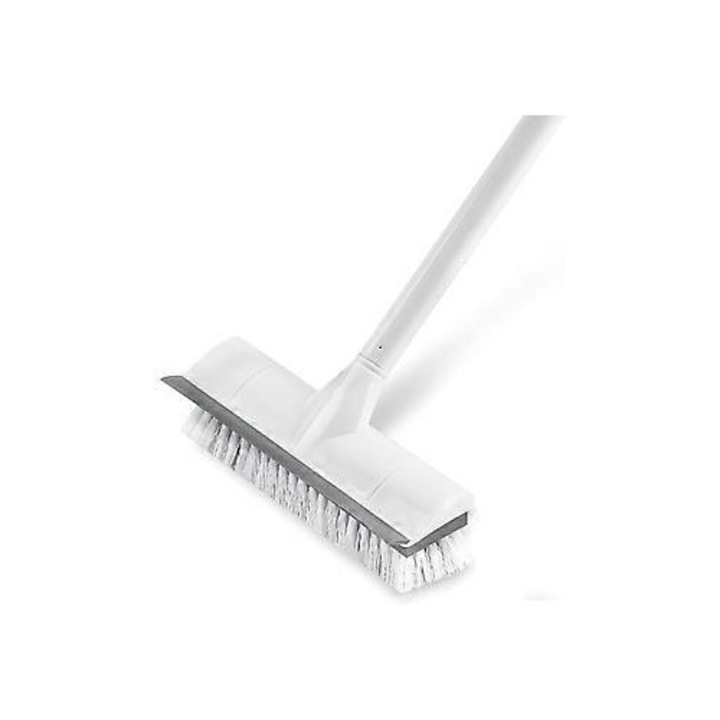 Matura 3 in 1, perie pentru podea, perie pentru colturi, maner lung, pentru curatarea baii si a placilor