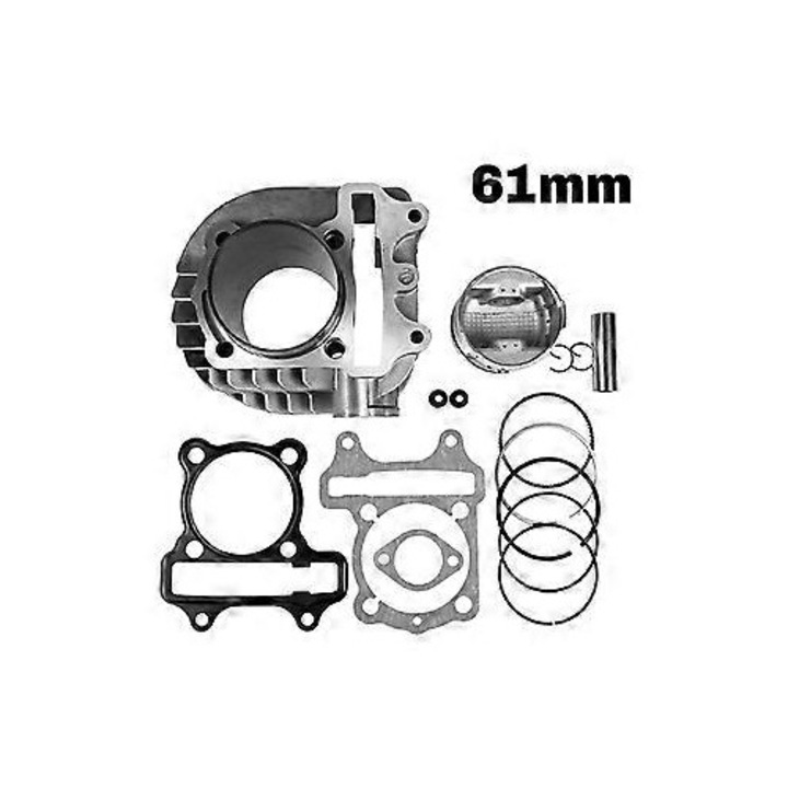61mm-es henger-dugattyú javító készlet GY6 150CC 200CC motorkerékpárhoz
