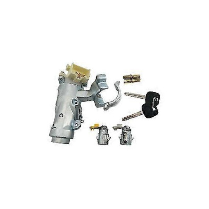 Ajtózár szett 2 kulccsal Toyota Hilux 1997-2005-höz, kormányhengerrel