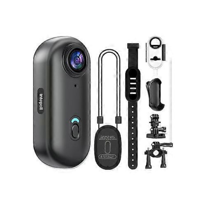 Camera video sport 4K Mini, 128GB, portabila, model 2025