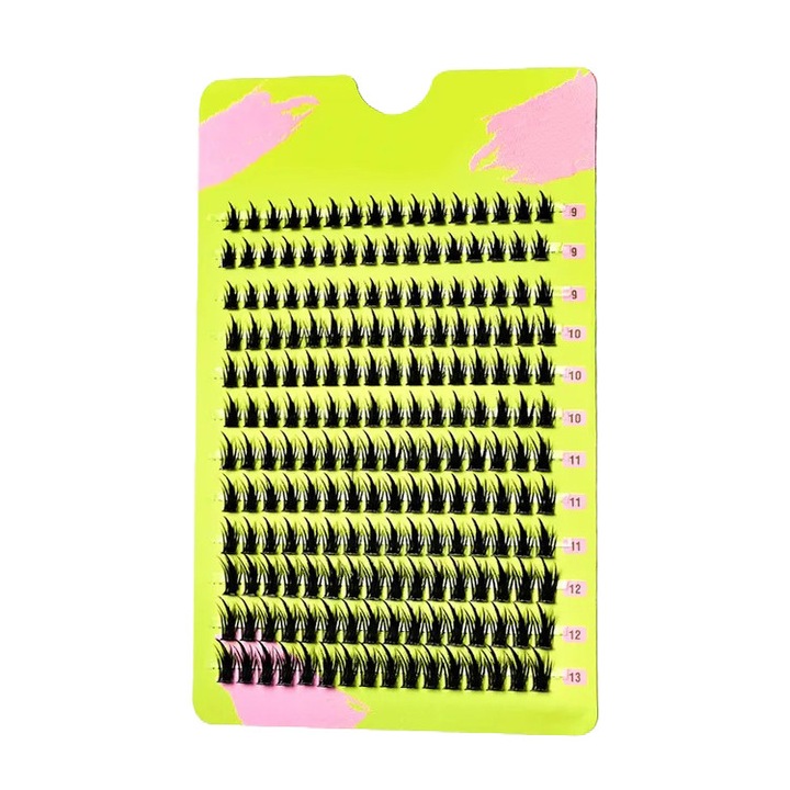 Set gene false, LXNZUHN, 9-13 mm, negru, reutilizabile