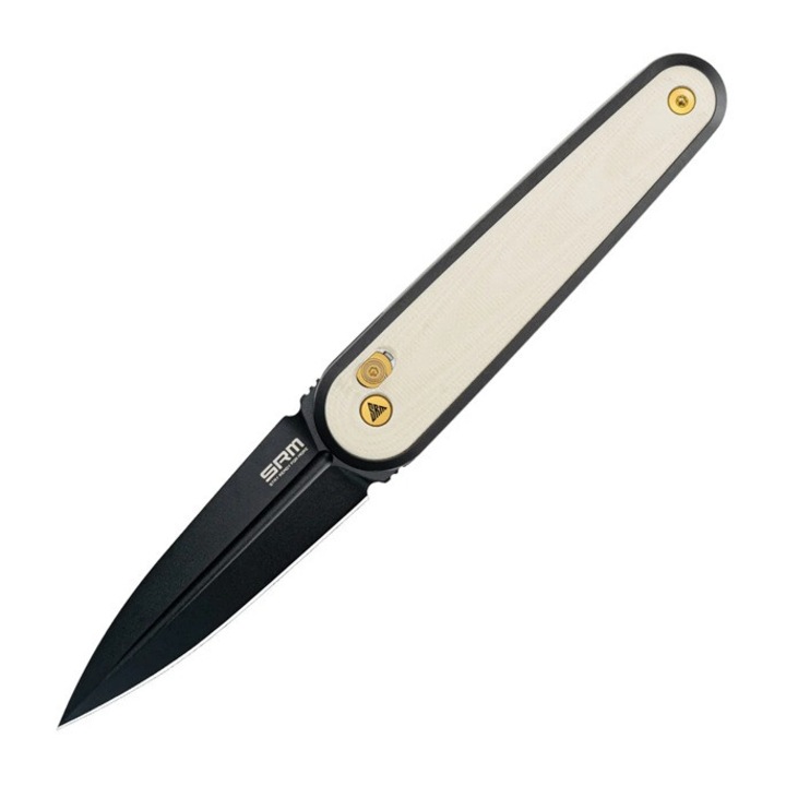 Összecsukható kés SRM 251MB-GT2 - G10 és N690 acél markolat