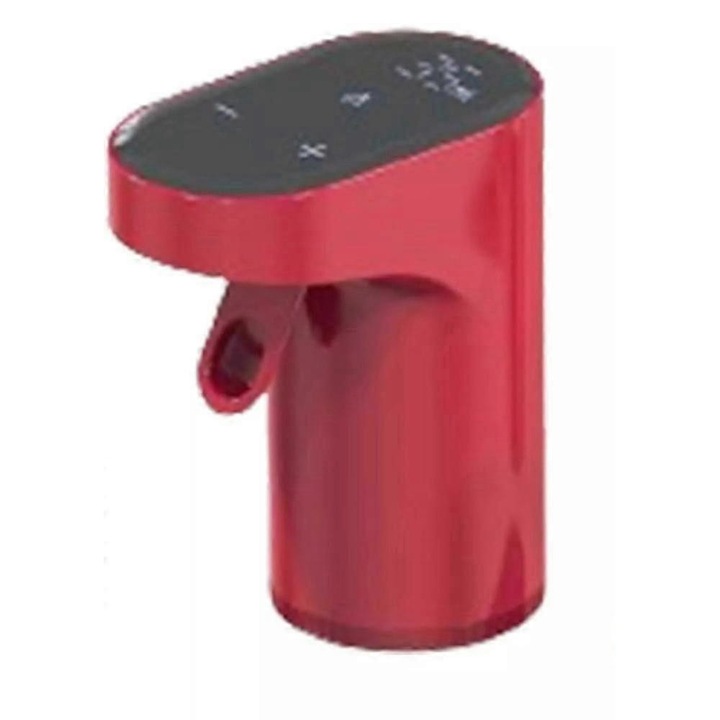 Dispenser de bauturi, rosu, capacitate 999ml, din inoxidabil si plastic