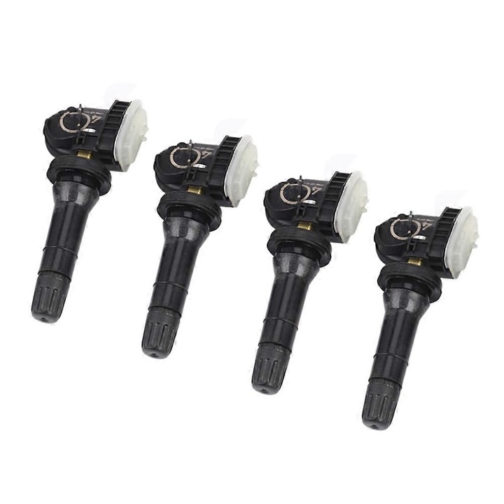 Set 4 senzori de presiune a anvelopelor 13506028, 433MHz, negru, plastic/metal