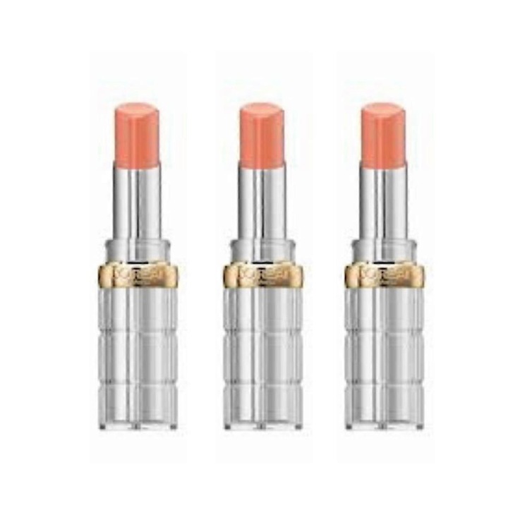 Комплект от 3 червила L'Oreal Paris Color Riche Shine, нюанс 247 Of Sun, многоцветни, 3.8 г всяко