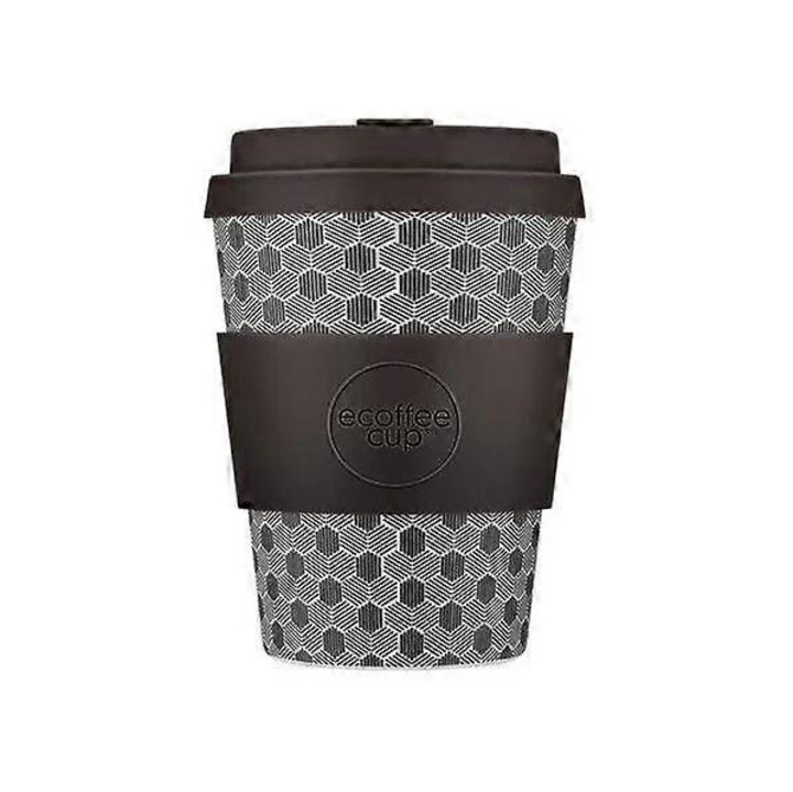 Cana reutilizabila Ecoffee, 12oz, din materiale vegetale, ecologica, fara BPA, design modern
